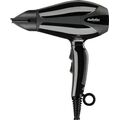 Фен Babyliss 6715DE черный (2400 Вт, режимов - 2, вид: с настенным креплением, насадок - 3)