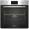 Электрический духовой шкаф Indesit IBFTE 3644 IX нержавеющая сталь/ черный (объем - 72 л, t -280°)