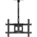 Крепление для ТВ поворотно-выдвижной и наклонный 32"-80" ONKRON N1L нагрузка max 68кг, VESA max 600 х 400, чёрный