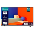 Телевизор 75" HISENSE 75A6K Direct LED, Smart TV, 4K Ultra HD, 60 Гц, HDMI х3, USB х2, чёрный