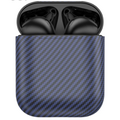 TWS наушники HOCO EW41 Plus True, внутриканальные, микрофон, карбоновый корпус, аналог AirPods 2, синий (6942007623308)