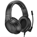 Проводные наушники Borofone BO109 Bountiful, jack 3.5 mm, накладные, черный 6941991117077