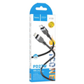 Кабель Type-C HOCO X109 Energy PD 27W (Lightning, 0.8м, силиконовый, черный)