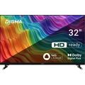 Телевизор 32" Digma DM-LED32SBB32 Smart TV, HD, 60 Гц, HDMI х3, USB х2, чёрный