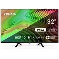 Телевизор 32" Digma DM-LED32SBB34 Smart TV, HD, 60 Гц, HDMI х2, USB х1, чёрный