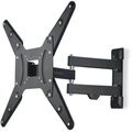 Крепление для ТВ наклонно-поворотное 32"-65" Hama 00220824 нагрузка max 25 кг, VESA max 400 х 400, чёрный
