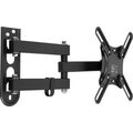 Крепление для ТВ наклонно-поворотное 19"-48" Hama R1 118154 нагрузка max 25 кг, VESA max 200 х 200, чёрный