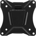 Крепление для ТВ наклонное 13" - 27" Ultramounts UM830T нагрузка max 25 кг, VESA max 100 х 100, чёрный