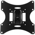 Крепление для ТВ наклонно-поворотное 17"-43" Ultramounts UM858 нагрузка max 30 кг, VESA max 200 х 200, чёрный