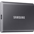 Внешние HDD и SSD Samsung External SSD T7, 2000GB, Type-C, USB 3.2 Gen2, R/ W 1050/ 1000MB/ s, 85x57x8mm, Titan Gray (12 мес.)