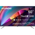 Телевизор 50" Hyundai H-LED50BU7100 Smart TV, 4K Ultra HD, 60 Гц, Magic Remote, HDMI х3, USB х2, серый