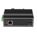 Медиаконвертер индустриальный, UTP-SFP 10/ 100/ 1000 Мбит/ c, без БП (GL-MC-UTPG-SFPG-FI)