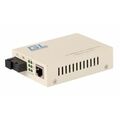 Медиаконвертер Nikomax GL-MC-UTPF-SC1F-18SM-1310 (WDM SC 10/ 100Mb, 20 Km, ТХ1310, LFP) + БП