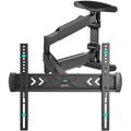 Крепление для ТВ наклонно-поворотное 40"-75" ONKRON NP47 нагрузка max 35 кг, VESA max 400 х 400, чёрный