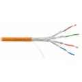Кабель Cu SFTP, Внутренний, 4x2x0.56, бухта 500м., Cat7, Nikomax нг(А)-HF (NMC 4565C-OR)