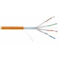 Кабель Cu F/ FTP, Внутренний, 4x2x0.56, бухта 500м., Cat6a, Nikomax нг(А)-HF (NMC 4355C-OR)