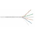 Кабель Cu UTP, Внутренний, 4x2x0.57, бухта 305м., Cat6, Nikomax нг(А)-HF (NMC 9140C-WT)