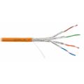 Кабель Cu S/ FTP, Внутренний, 4x2x0.58, бухта 500м., Cat7a, Nikomax нг(А)-HF (NMC 4575C-OR)