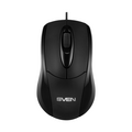 Мышь Sven RX-110 оптическая, проводная, PS/ 2, офисная, черный