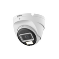 Видеокамера аналоговая 2 Mp уличная Dahua купольная, f: 2.8 мм, 1920*1080, ИК: 30 м, LED:20 м, микрофон (DH-HAC-T2A21P-U-IL-0280B)