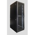 Шкаф напольный телекоммуникационный 19" 42U, Ш800*В2020*Г1050, передняя дверь - перфорация, серый (ШТК-М-42.8.10-48АА-9005)