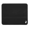 Коврик для мыши Gembird MP-BLACK-S офисный, резина+ткань, 220х180 мм (MP-BLACK-S)
