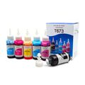 Чернила Epson T67314A-T67364A (B/ C/ M/ LC/ LM/ Y*100мл) комплект 6 цветов, NV Print