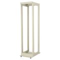 Стойка телекоммуникационная 19" 48U, двухрамная, Ш530xВ2289xГ870мм, серая (LN-OF48UDD870-LG)