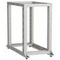 Стойка телекоммуникационная 19" 33U, двухрамная, Ш600xВ1627xГ600-1000мм, серая (LF35-33U61-2GM)