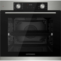 Электрический встраиваемый духовой шкаф Kuppersberg HF 610 BX нержавеющая сталь ( объем - 80 л.)