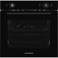 Электрический встраиваемый духовой шкаф Kuppersberg HT 612 Black черный ( объем - 72 л. t -250°)