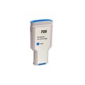 Картридж HP DJ F9K17A (№728) Cyan 300 мл NV Print (DJ T730/ T830)