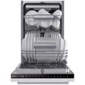 Посудомоечная машина встраиваемая Midea MID45S450i серебристый (вместимость - 10 комплектов, расход воды - 9 л)