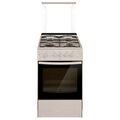 Плита комбинированная DARINA 1B GM 341 107 W белый/ черный (конфорок - 4, духовка механическая, решетки сталь)