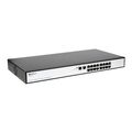 Неуправляемый POE-коммутатор 18 портов Origo OS1218P/ 190W/ A1A ( 16x100Мбит/ с 2x1Гбит/ с, 16xPOE, PoE‑бюджет 190 Вт) корпус - металл, DIP-переключатель