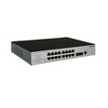 Управляемый коммутатор 18 портов Origo OS3118/ A2A (16х1Гбит/ с, 2хSFP) 2 уровня