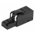 Коннектор RJ-45 Cat6, 50 микрон, неэкранированный, самозажимной, полевой, Nikomax (NMC-RJ88UE2-SB-BK)