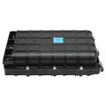 Муфта оптическая тупиковая GJS-5002 (4 кассеты на 12 сварок, емкость до 48/ 96 волокон, 323*202*86)