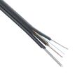 Кабель оптический FTTH, 8 волокон на проволоке, 0.9 кН, несущий элемент две стальных проволоки (FTTHS8-2)