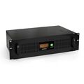 ИБП ExeGate Power RM Smart UNL-1500  1500ВА/ 900Вт, 3xSchuko, IEC C14,  AVR, (Аккумулятор 12В/ 9Ач*2)