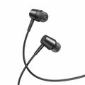 Проводные наушники -XO- EP57, jack 3.5 mm,  внутриканальные, черный (6920680831050)