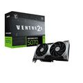 Видеокарта PCIe: GeForce RTX 5070 12G VENTUS 2X MSI (12Gb, GDDR7, 192 бит, DP*3, HDMI)