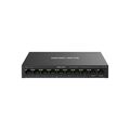Неуправляемый POE-коммутатор 10 портов MERCUSYS MS110CMP ( 8x100Мбит/ с 2x1Гбит/ с, 8xPOE, PoE‑бюджет 115 Вт) корпус - металл