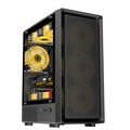 Корпус Bloody Midi-Tower BD-CC118 (без БП, Боковое стекло, ГхВхШ: 340x455x200, ) BD-CC118-BK