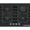 Газовая варочная панель Bosch PNP6B6K40 черный (конфорок - 4 шт, панель - закаленное стекло)