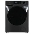 Стиральная машина с паром Midea MFC3814BSW47/ S серый, 8 кг, инвертор, дисплей -да, глубина - 47.5 см, 1400 об/ мин