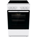 Плита электрическая Gorenje GEC5A41WG белый ( объем - 62 л., конфорок - 4, управления - механическое)