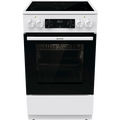 Плита электрическая Gorenje GEC5C61WG белый (объем - 70л.,, конфорок - 4, управления - механическое)