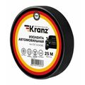 Изолента автомобильная KRANZ полиэстер, 0.17х19 мм, 25 м (KR-09-2916)