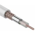 Кабель коаксиальный RG-58 A/ U, 50 Ом, Cu/ Al/ Cu, 64%, бух.100м., Внутренний, белый Rexant (01-2001)